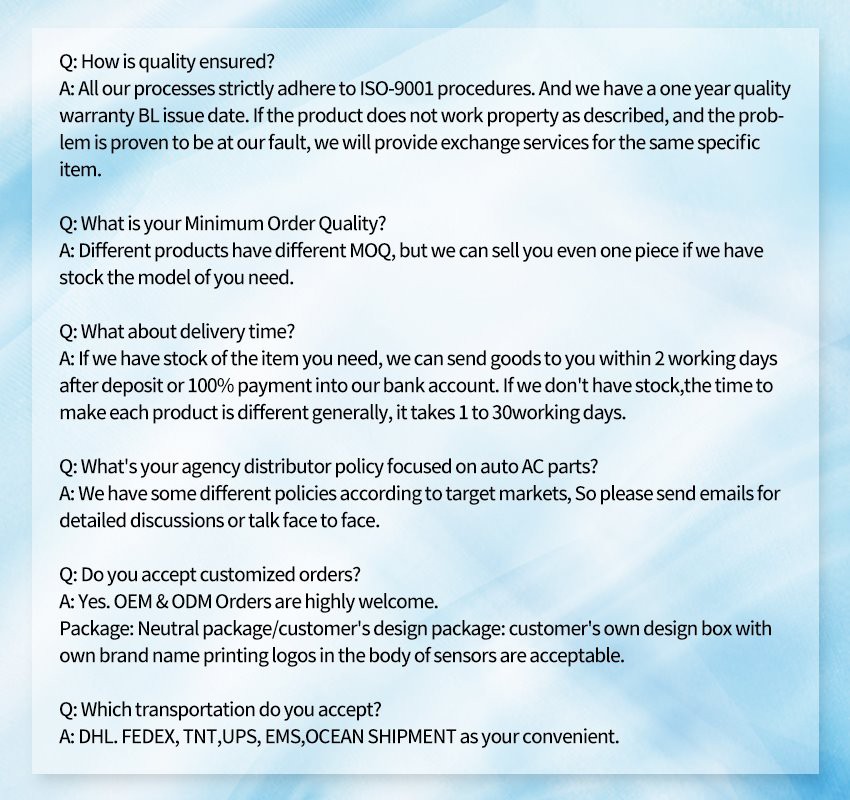 FAQ of Mini Air Conditioner For Semi Truck