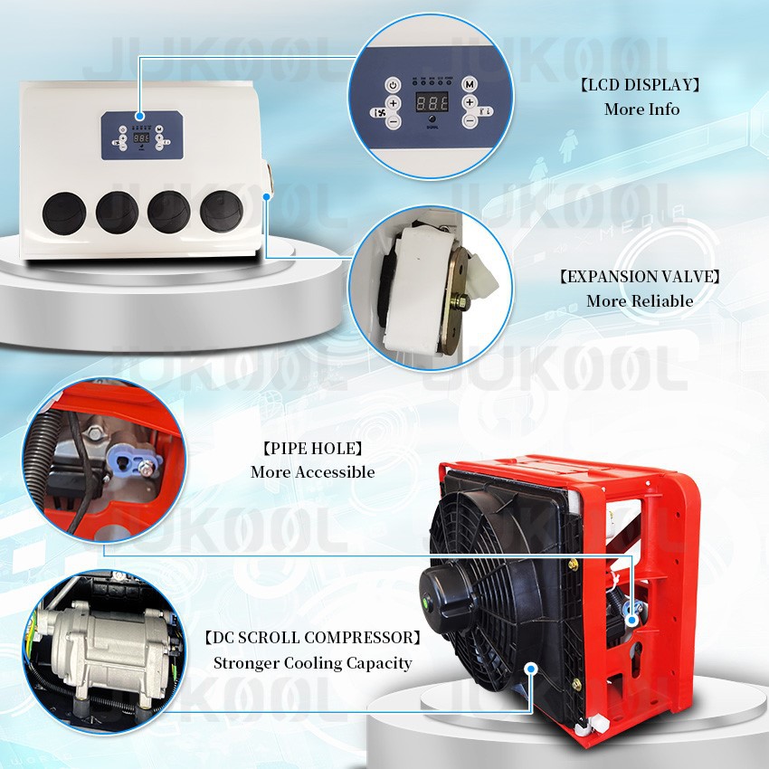 Details of 24 volt parking truck air conditioner Details of 24 volt parking truck air conditioner